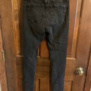 Old Navy black jeans with rips